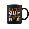 Eat Sleep Work Repeat Coffee Mug