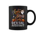 Faboolous Dental Assistant Funny Dental Assistant Halloween Coffee Mug