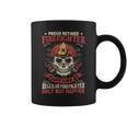 Firefighter Retired Firefighter Fireman Hero Skull Firefighter Coffee Mug