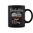 Firefighter Thin Red Line Firefighter Mom Gift From Son Fireman Gift Coffee Mug