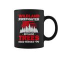 Firefighter Wildland Firefighter Hero Rescue Wildland Firefighting V2 Coffee Mug