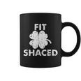 Fit Shaced Funny St Patricks Day Irish Clover Beer Drinking Tshirt Coffee Mug