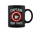 Funny Captain Poop Pants Tshirt Coffee Mug