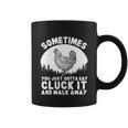 Funny Chicken Art For Chicken Lover Hen Farmer Coffee Mug