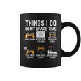 Funny Gamer Things I Do In My Spare Time Gaming V3 Coffee Mug