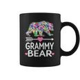 Funny Grammy Bear Mothers Day Floral Matching Family Outfits Coffee Mug