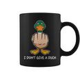 Funny I Dont Give A Duck Tshirt Coffee Mug