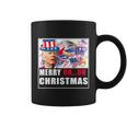 Funny Joe Biden Happy Christmas In July Usa Flag Coffee Mug