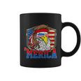 Funny July 4Th Cute Gift Merica 4Th Of July Bald Eagle Mullet Gift Coffee Mug