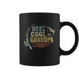 Funny Mens Funny Fishing Gift Vintage Reel Cool Grandpa Gift Coffee Mug