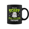 Funny Para Educator Halloween School Nothing Scares Easy Costume Coffee Mug
