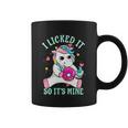 Funny Saying I Licked It So Its Mine Unicorn Cute Gift Coffee Mug