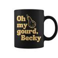 Funny Thanksgiving Oh My Gourd Becky Coffee Mug
