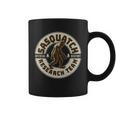 Funny Vintage Sasquatch Research Team Emblem Tshirt Coffee Mug