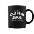 Gift For 60 Year Old Boys Girls Vintage Classic Car 1961 60Th Birthday Funny Gif Coffee Mug