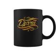 Gold Foil Script Tshirt Coffee Mug