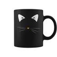 Graphic Cat Black Funny For Women Halloween Coffee Mug