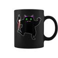 Halloween Black Cat Superstition Killer With A Knife Coffee Mug