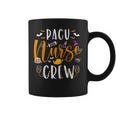 Halloween Pacu Nurse Crew Funny Halloween Witch Pacu Nurse Coffee Mug