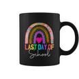 Happy Last Day Of School Teacher Student Graduation Rainbow Gift V3 Coffee Mug