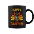 Happy Turkey Day Funny Thanksgiving 2021 Autumn Fall Season V3 Coffee Mug