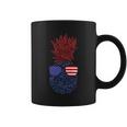 Hawaiian Pineapple American 4Th Of July Coffee Mug