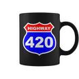 Highway 420 Sign Weed Tshirt Coffee Mug