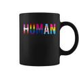 Human Lgbt Flag Gay Pride Month Transgender Rainbow Lesbian Gift Tshirt Coffee Mug