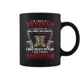 I Am A Veteran I Believe In Food Family And Country And Also I Am A Proud American Coffee Mug