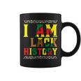 I Am Black History  Black History Month & Pride Coffee Mug