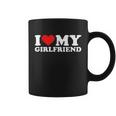 I Love My Girlfriend Tshirt Funny Valentine Red Heart Love Tshirt Coffee Mug