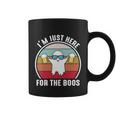 Im Just Here For The Boos Halloween Quote Coffee Mug