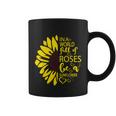 Ina World Fuff Of Roses He A Sunflower Coffee Mug