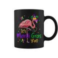 It S Mardi Gras Y All Funny Flamingo Mardi Gras Coffee Mug