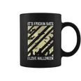 Its Frickin Bats I Love Halloween Halloween Quote Coffee Mug