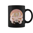 Japanese Nine Tails Kitsune Fox Emblem Pattern Coffee Mug