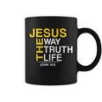 Jesus The Way Truth Life John 146 Tshirt Coffee Mug