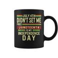 Juneteenth Ancestors Black African American Flag Pride V3 Coffee Mug