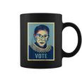 Jusice Ruth Bader Ginsburg Rbg Vote Voting Election Coffee Mug