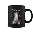 Just A Girl Who Loves Horses Cute Graphic Horse Graphic Design Printed Casual Daily Basic Coffee Mug