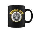 Kansas City Football Vintage Retro Kc Logo Tshirt Coffee Mug