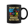 Kids Ready To Rock Kindergarten Guitar Back To School Boys Girls Coffee Mug