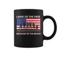 Land Of The Free Because Of The Brave Tshirt Coffee Mug