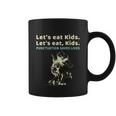 Lets Eat Kids Punctuation Saves Lives Grammar Teacher Funny Gift Coffee Mug