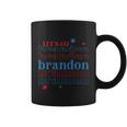 Lets Go Brandon Conservative Us Flag Coffee Mug