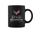 Lets Go Brandon Fjb Let Go Brandon Fjb Funny Impeach Biden American Flag Anti Biden Coffee Mug