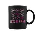 Lets Go Girl Bridesmaid Country Girl Bachelorette Party Coffee Mug
