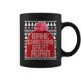 Make Christmas Great Again Ugly Christmas Sweater Design T-Shirt Graphic Design Printed Casual Daily Basic Coffee Mug