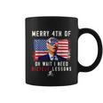 Merry 4Th Of July Biden Bike Bicycle Falls Off Anti Biden V8 Coffee Mug