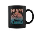 Miami Beach Tropical Summer Vacation Retro Miami Florida Coffee Mug